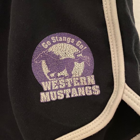 American Apparel UWO Varsity Shorts - Picture 2 of 4